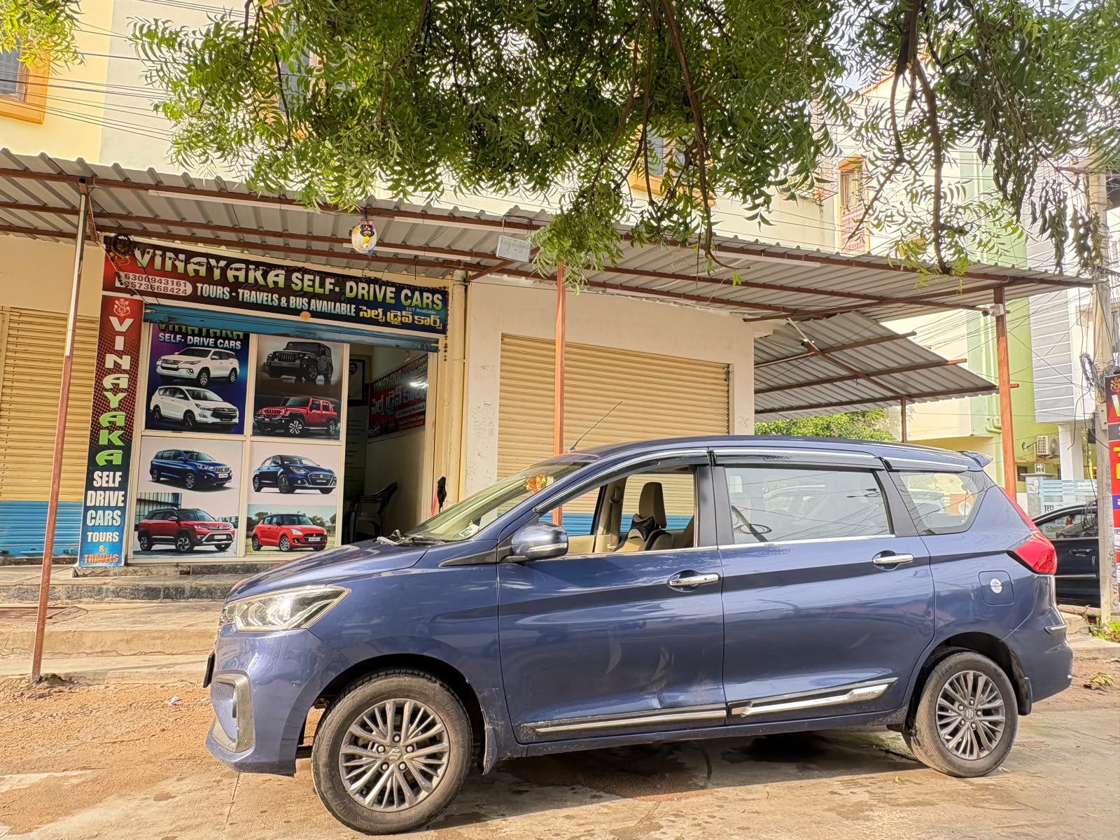 Maruti Suzuki Ertiga self drive rental in Warangal